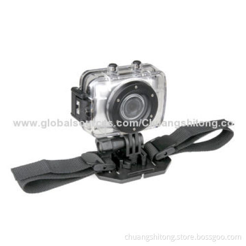 Promotion Outdoor Sports Camera, 2.0-inch Touch Screen, Waterproof, OEM Orders Accepted